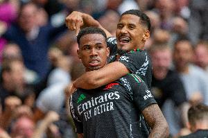 九游体育app-萨利巴：最喜欢队友是加布里埃尔，场上我们是好搭档场下是好朋友