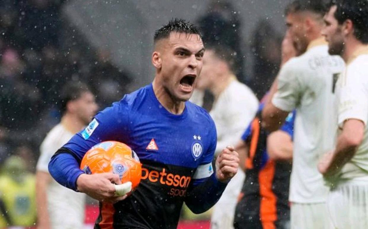 国米六球大胜比萨 六分差强势领跑意甲